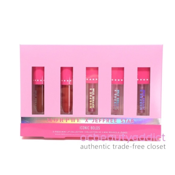 jeffree x morphe lip set